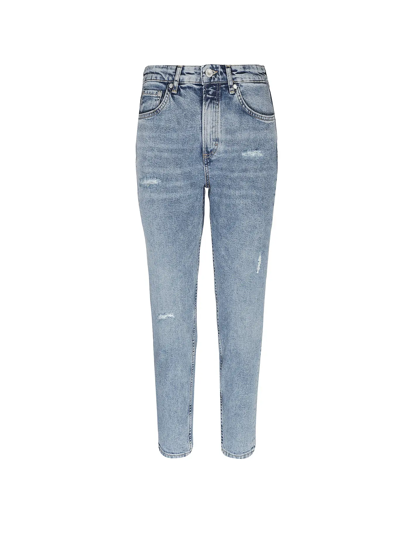 MARC O'POLO | Highwaist Jeans Slim Fit 7/8 MALA | 